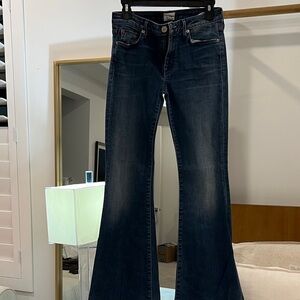 Hudson Jeans Dark Blue Flare & Wide Leg